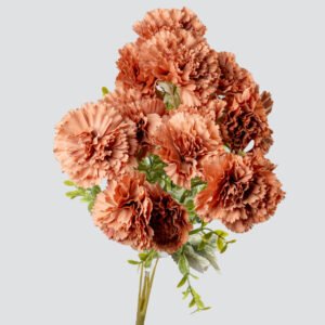 CARNATION BUNCH X14-DK.BROWN